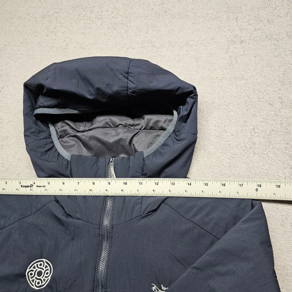 Arcteryx Atom LT Hoody Insulated Jacket Women's Large Navy Mercury 2021 Full Zip